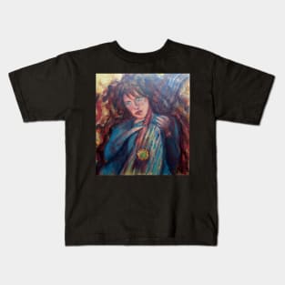Killing me softly/ A Red-haired Musician In A Blue Dress Kids T-Shirt